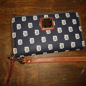 Authentic Dooney and Burke wallet Detroit Tigers